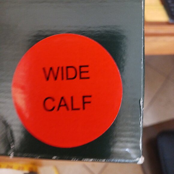 Ralph Lauren Leather Equestrian Wide Calf Brown Boot Size 8B - Picture 8 of 12